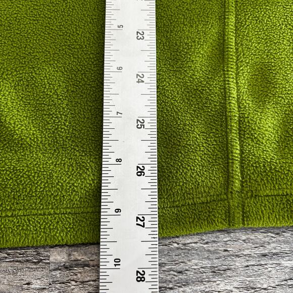 Eddie Bauer First Ascent Green Mens‎ M 1/4 Zip Polartec Fleece Pullover Gorpcore - Picture 7 of 9